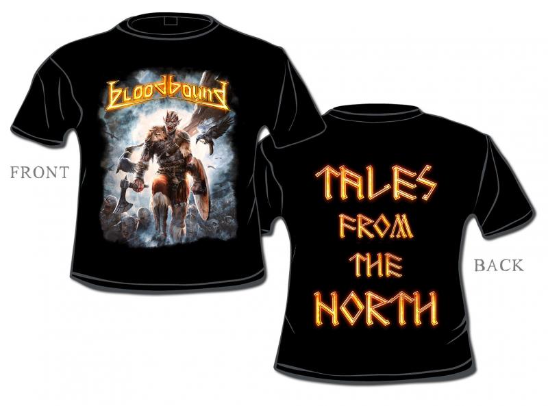 Bloodbound / T-Shirt / Tales From The North / schwarz